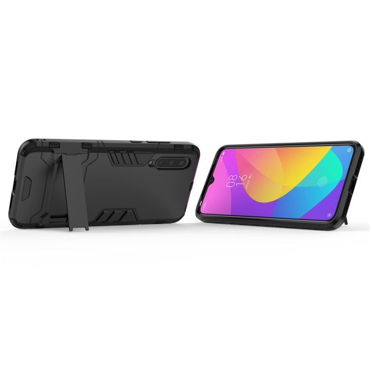 For Xiaomi Mi CC9 Shockproof PC + TPU Protective Case with Invisible Holder