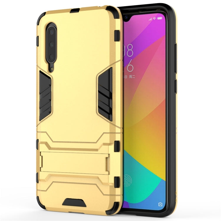 For Xiaomi Mi CC9 Shockproof PC + TPU Protective Case with Invisible Holder