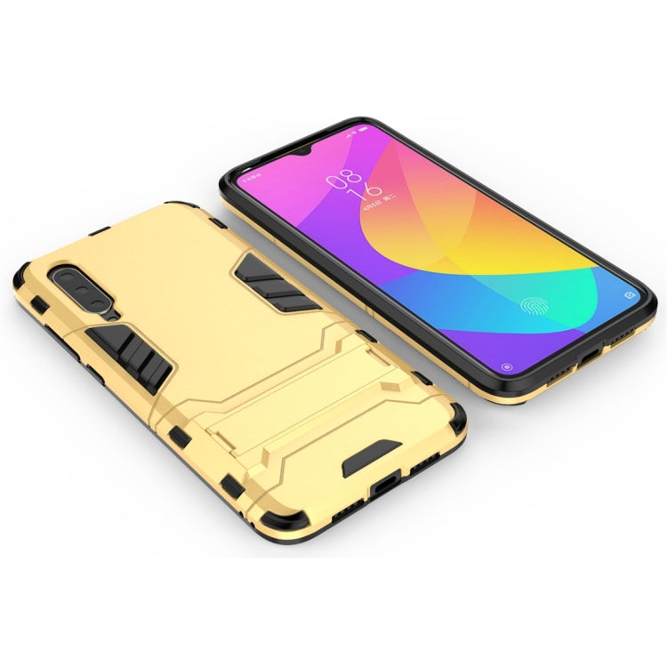For Xiaomi Mi CC9 Shockproof PC + TPU Protective Case with Invisible Holder