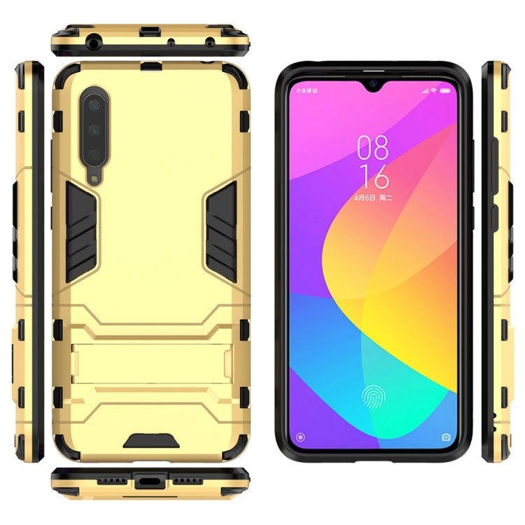 For Xiaomi Mi CC9 Shockproof PC + TPU Protective Case with Invisible Holder