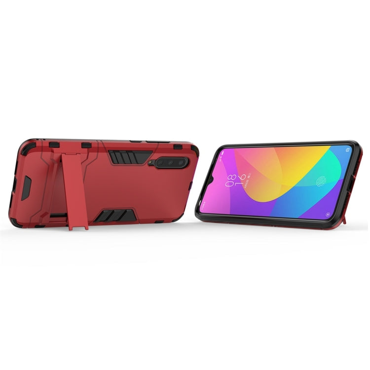 For Xiaomi Mi CC9 Shockproof PC + TPU Protective Case with Invisible Holder