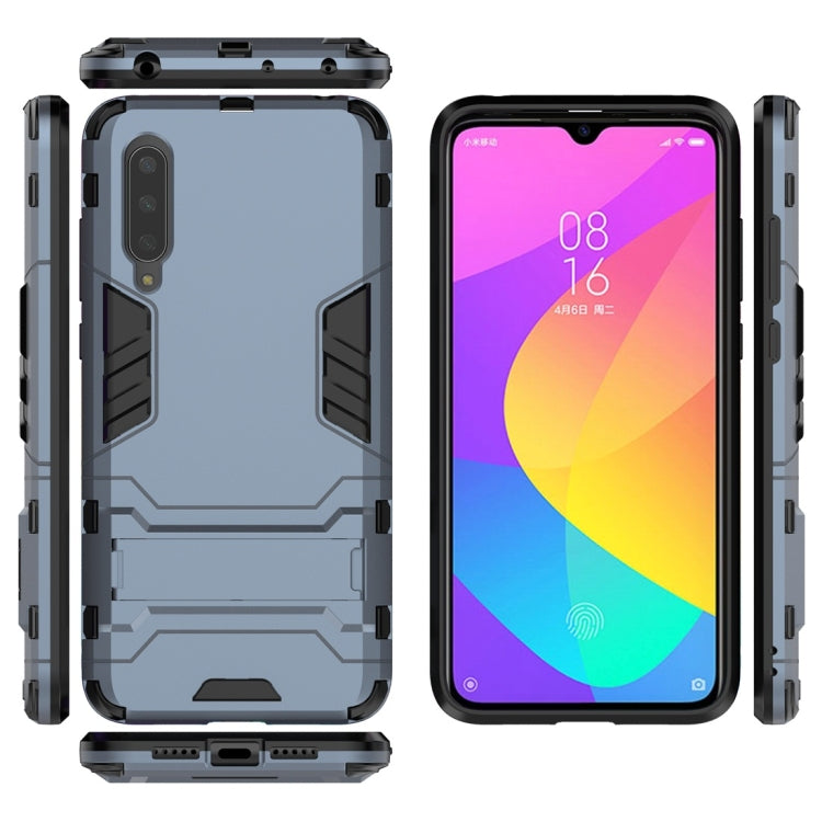 For Xiaomi Mi CC9 Shockproof PC + TPU Protective Case with Invisible Holder