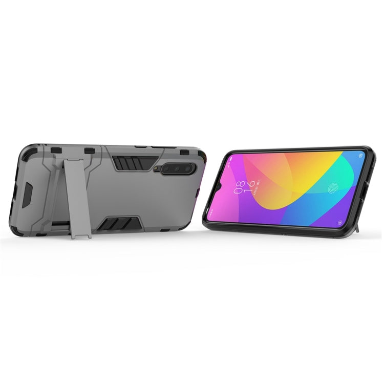 For Xiaomi Mi CC9 Shockproof PC + TPU Protective Case with Invisible Holder