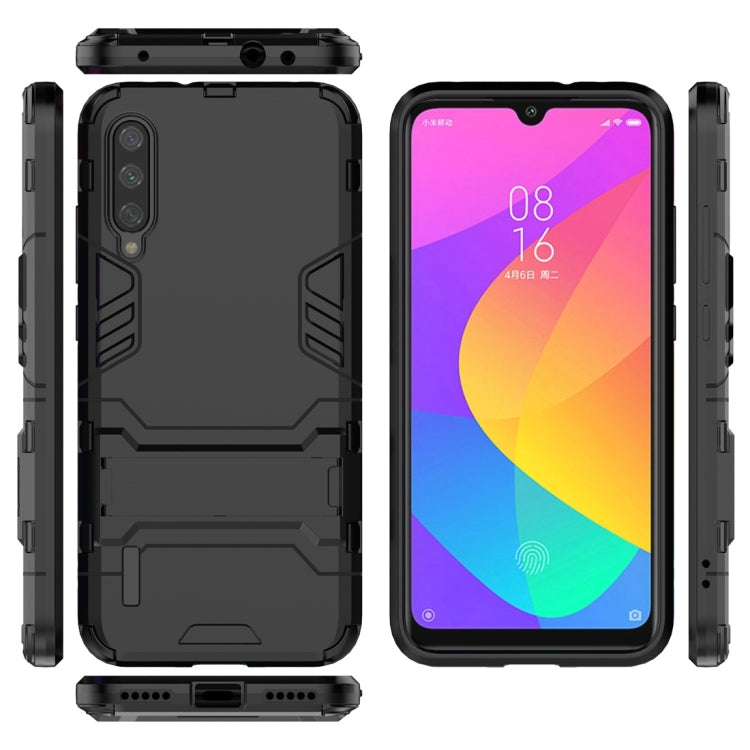 For Xiaomi Mi CC9e Shockproof PC + TPU Protective Case with Invisible Holder