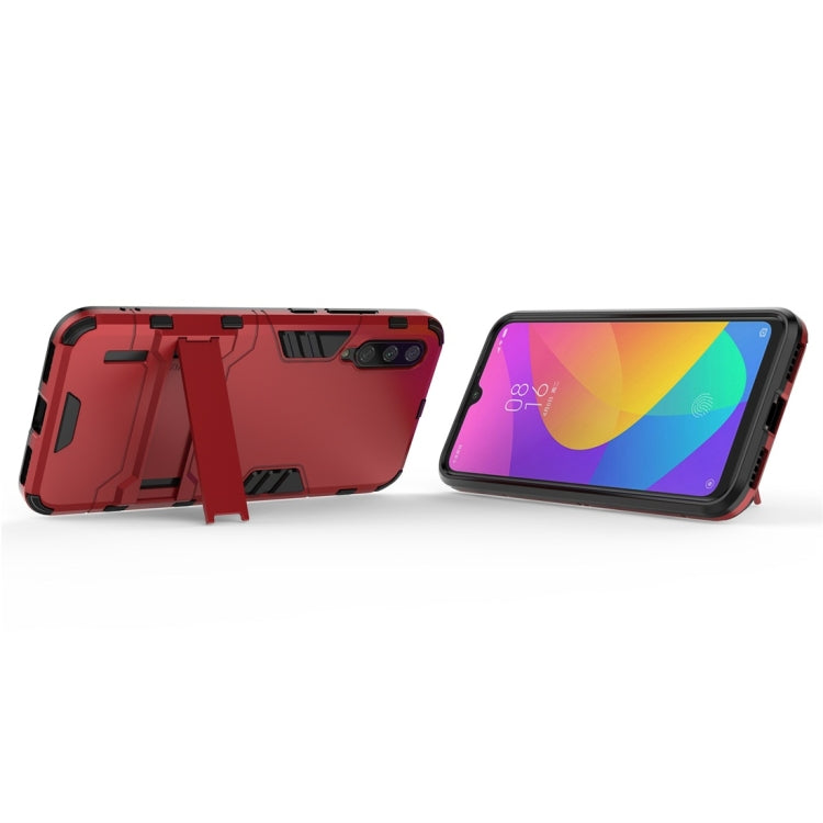 For Xiaomi Mi CC9e Shockproof PC + TPU Protective Case with Invisible Holder