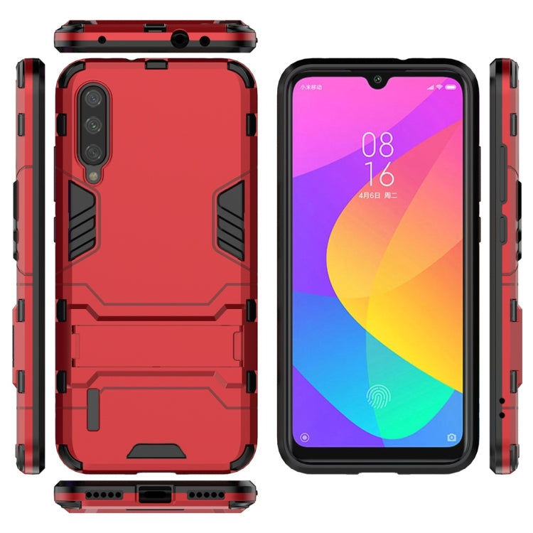 For Xiaomi Mi CC9e Shockproof PC + TPU Protective Case with Invisible Holder