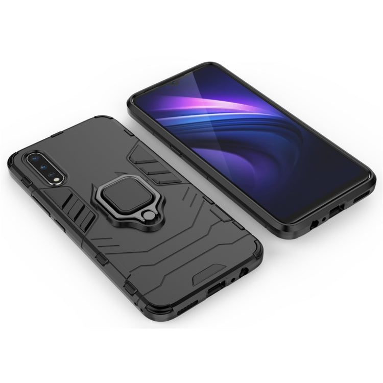 For Vivo iQOO Neo PC + TPU Shockproof Protective Case with Magnetic Ring Holder