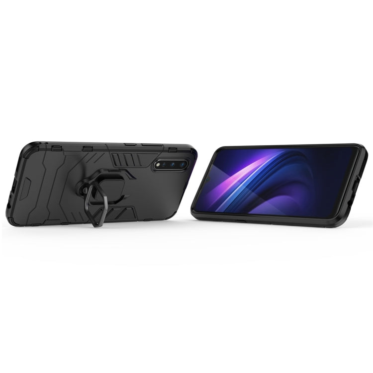 For Vivo iQOO Neo PC + TPU Shockproof Protective Case with Magnetic Ring Holder