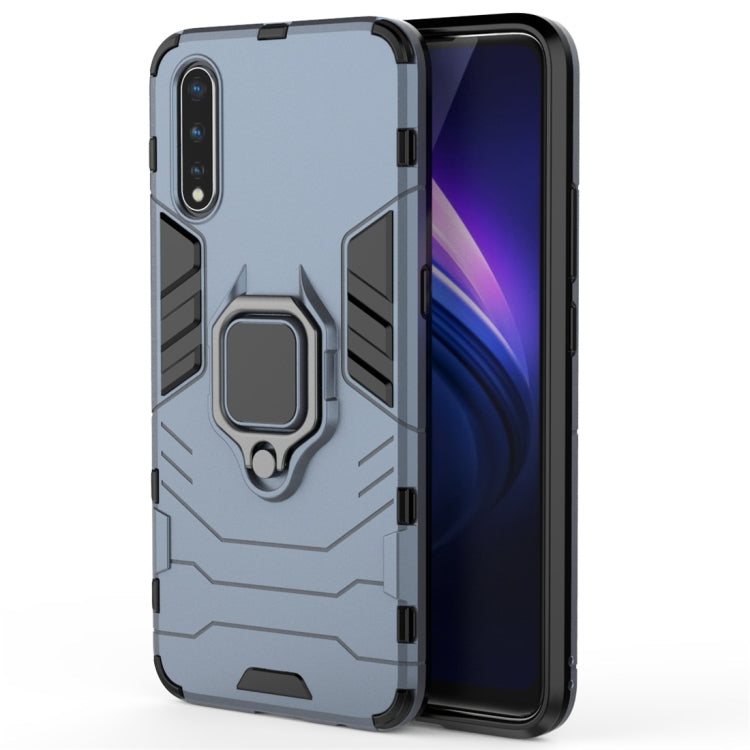 For Vivo iQOO Neo PC + TPU Shockproof Protective Case with Magnetic Ring Holder