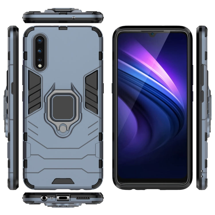 For Vivo iQOO Neo PC + TPU Shockproof Protective Case with Magnetic Ring Holder