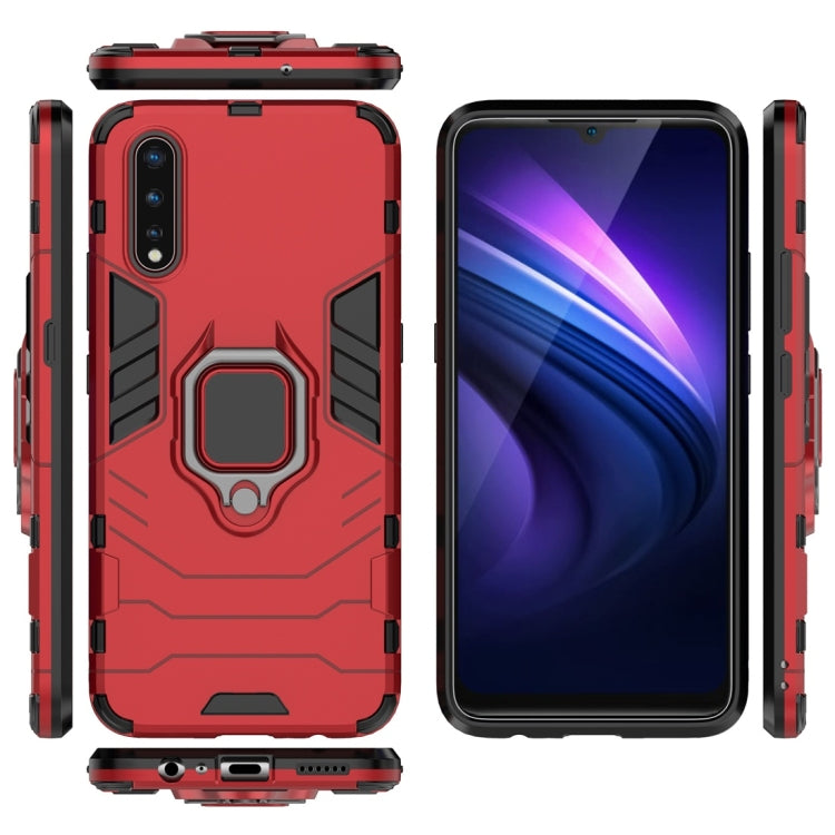 For Vivo iQOO Neo PC + TPU Shockproof Protective Case with Magnetic Ring Holder