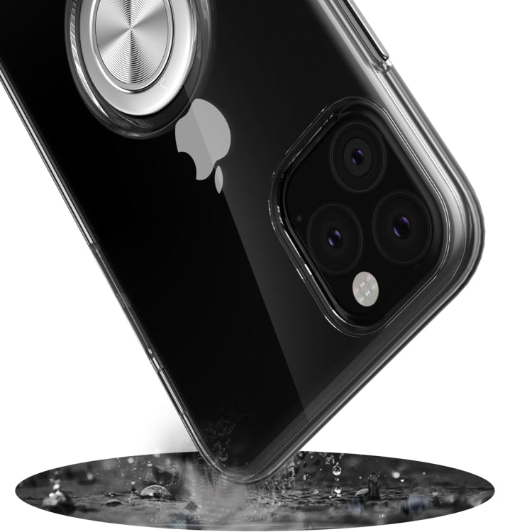 For iPhone 11 Pro Max Ultra-thin TPU Protective Case with 360 Degree Rotation Holder