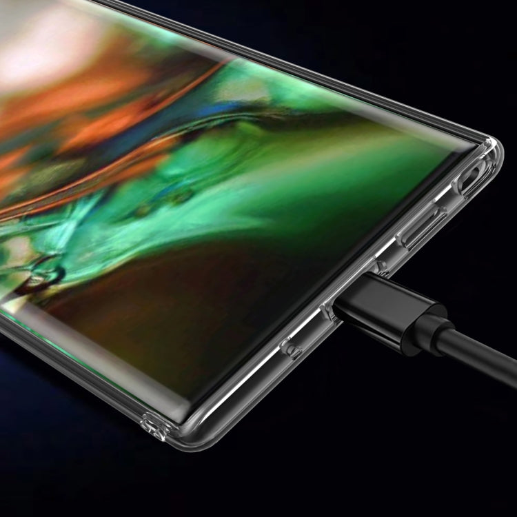 For Galaxy Note 10+ Ultra-thin TPU Protective Case with 360 Degree Rotation Holder