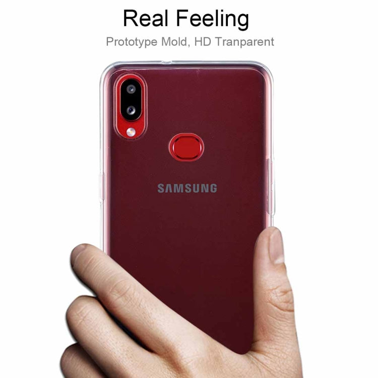 For Galaxy A10s 0.5mm Ultra-Thin Transparent TPU Protective Case