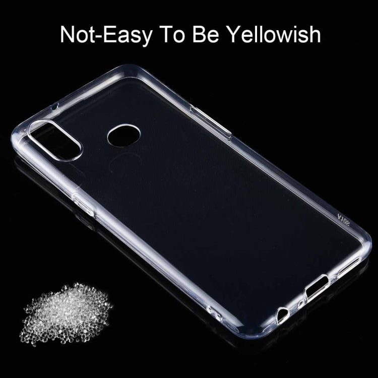 For Galaxy A10s 0.5mm Ultra-Thin Transparent TPU Protective Case