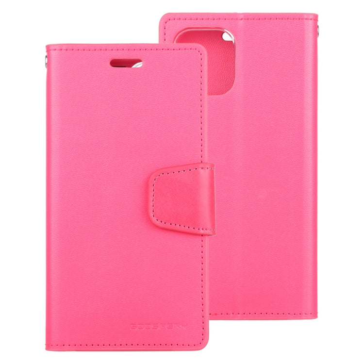 For iPhone 11 Pro MERCURY GOOSPERY SONATA DIARY Horizontal Flip Leather Case with Holder & Card Slots & Wallet