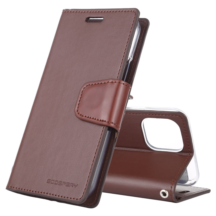 For iPhone 11 Pro Max 2019 MERCURY GOOSPERY SONATA DIARY Horizontal Flip Leather Case with Holder & Card Slots & Wallet
