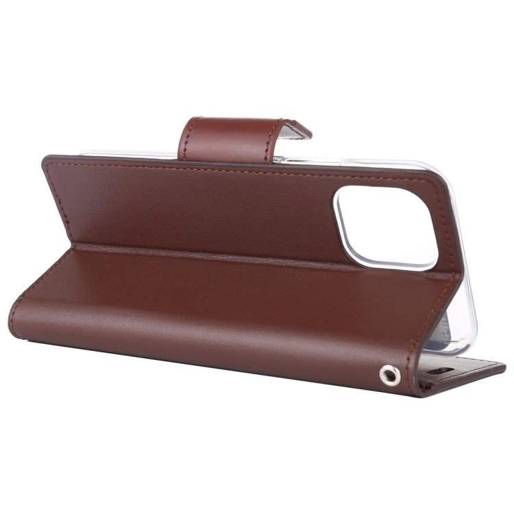 For iPhone 11 MERCURY GOOSPERY SONATA DIARY Horizontal Flip Leather Case with Holder & Card Slots & Wallet