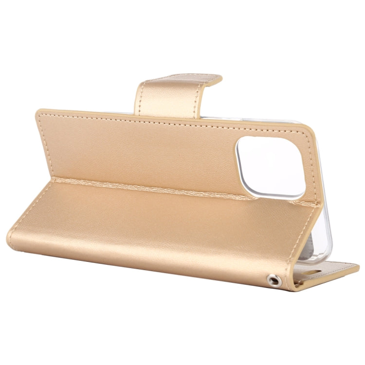 For iPhone 11 MERCURY GOOSPERY SONATA DIARY Horizontal Flip Leather Case with Holder & Card Slots & Wallet