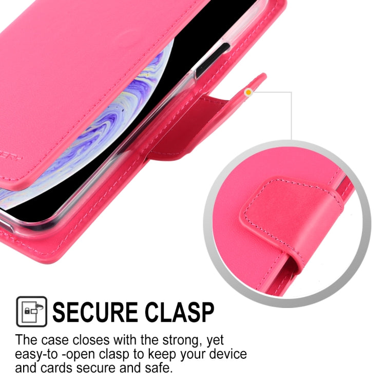 For iPhone 11 MERCURY GOOSPERY SONATA DIARY Horizontal Flip Leather Case with Holder & Card Slots & Wallet