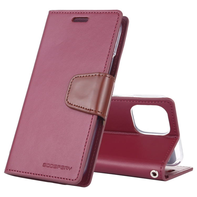 For iPhone 11 MERCURY GOOSPERY SONATA DIARY Horizontal Flip Leather Case with Holder & Card Slots & Wallet