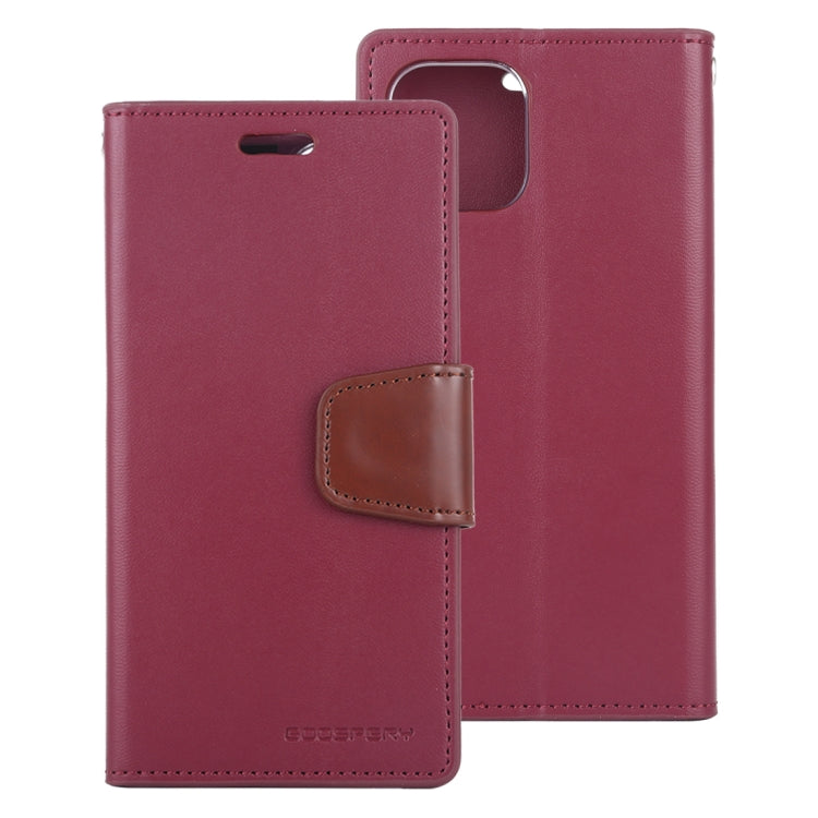 For iPhone 11 MERCURY GOOSPERY SONATA DIARY Horizontal Flip Leather Case with Holder & Card Slots & Wallet