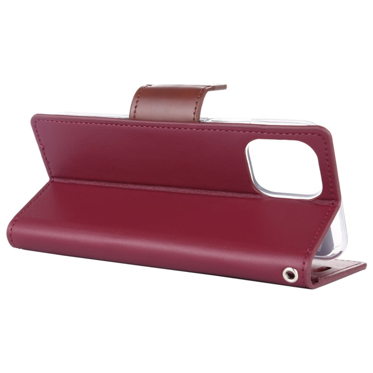 For iPhone 11 MERCURY GOOSPERY SONATA DIARY Horizontal Flip Leather Case with Holder & Card Slots & Wallet