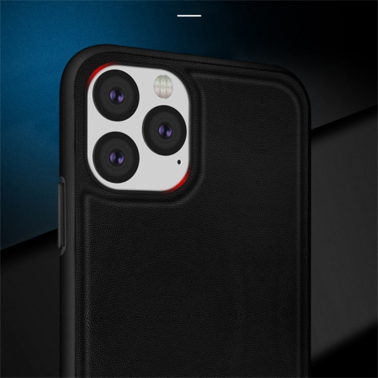 For iPhone 11  RAIGOR INVERSE CHRIS Series PU Splicing Stitch Protective Case