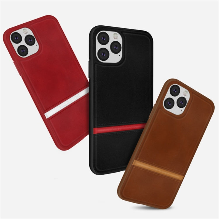 For iPhone 11  RAIGOR INVERSE CHRIS Series PU Splicing Stitch Protective Case