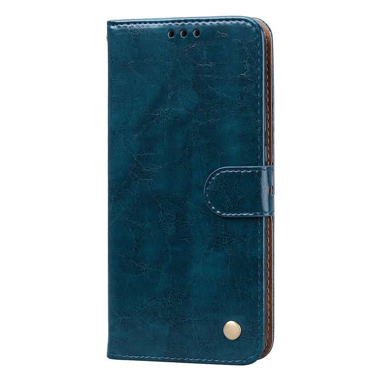 For Huawei P20 Lite (2019) / Nova 5i Business Style Oil Wax Texture Horizontal Flip Leather Case with Holder & Card Slots & Wallet