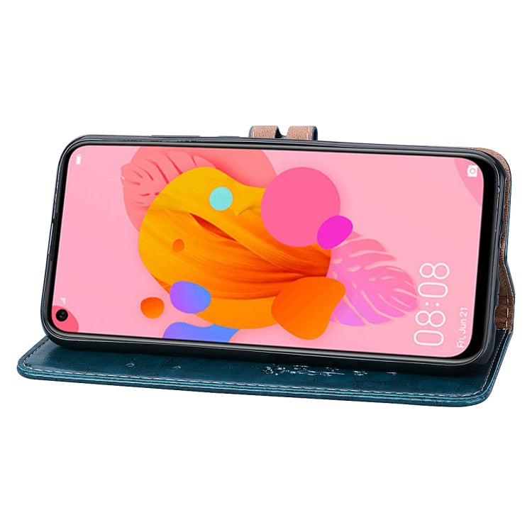 For Huawei P20 Lite (2019) / Nova 5i Business Style Oil Wax Texture Horizontal Flip Leather Case with Holder & Card Slots & Wallet
