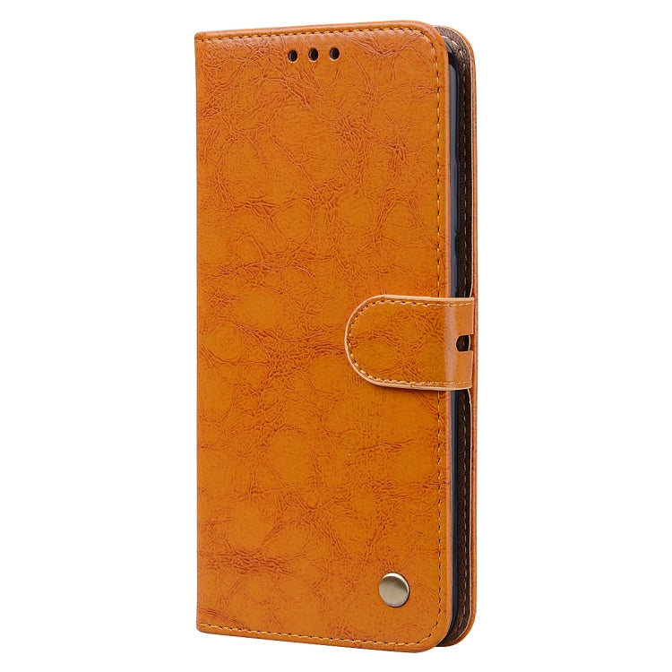 For Huawei P20 Lite (2019) / Nova 5i Business Style Oil Wax Texture Horizontal Flip Leather Case with Holder & Card Slots & Wallet