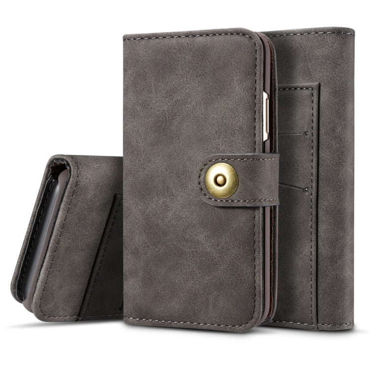 For Galaxy Note10+ Retro Magnetic Detachable Horizontal Flip Leather Case, with Card Slots & Wallet & Photo Frame
