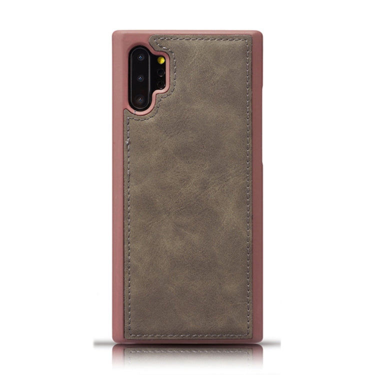 For Galaxy Note10+ Retro Magnetic Detachable Horizontal Flip Leather Case, with Card Slots & Wallet & Photo Frame