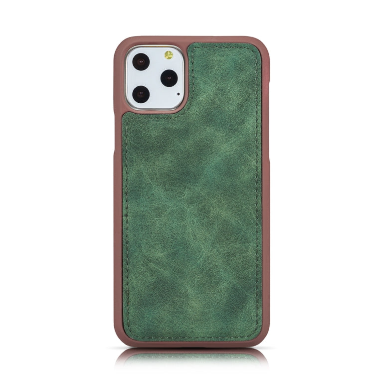 For iPhone 11 Pro Retro Magnetic Detachable Horizontal Flip Leather Case, with Card Slots & Wallet & Photo Frame