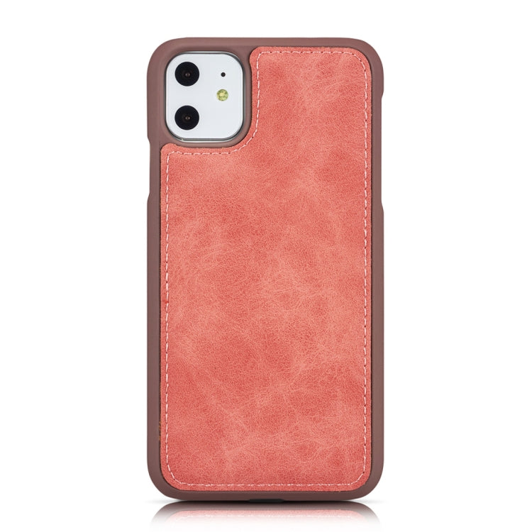 For iPhone 11 Retro Magnetic Detachable Horizontal Flip Leather Case with Card Slots & Wallet & Photo Frame