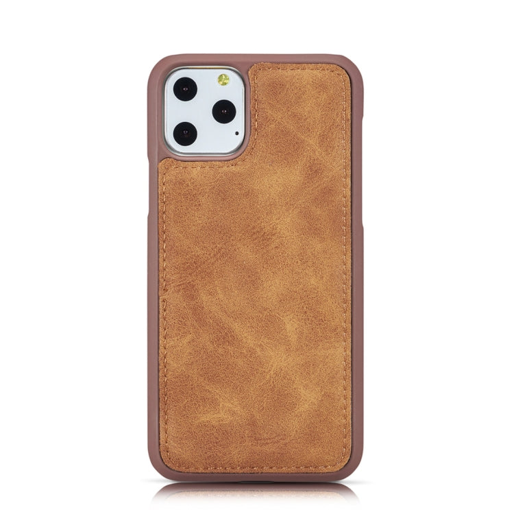 For iPhone 11 Retro Magnetic Detachable Horizontal Flip Leather Case with Card Slots & Wallet & Photo Frame