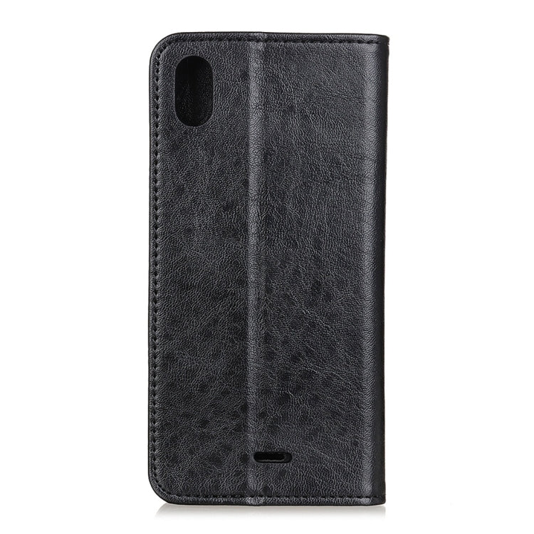 For Wiko Y50 / Sunny 4 Magnetic Retro Crazy Horse Texture Horizontal Flip Leather Case with Holder & Card Slots & Wallet