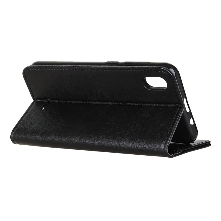 For Wiko Y50 / Sunny 4 Magnetic Retro Crazy Horse Texture Horizontal Flip Leather Case with Holder & Card Slots & Wallet