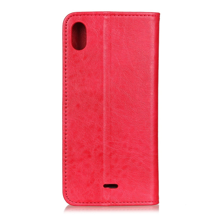 For Wiko Y50 / Sunny 4 Magnetic Retro Crazy Horse Texture Horizontal Flip Leather Case with Holder & Card Slots & Wallet