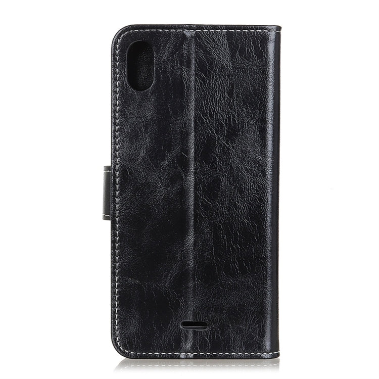 For Wiko Y50 / Sunny 4 Retro Crazy Horse Texture Horizontal Flip Leather Case with Holder & Card Slots & Wallet & Photo Frame