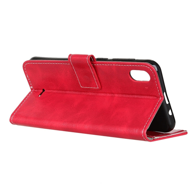For Wiko Y50 / Sunny 4 Retro Crazy Horse Texture Horizontal Flip Leather Case with Holder & Card Slots & Wallet & Photo Frame