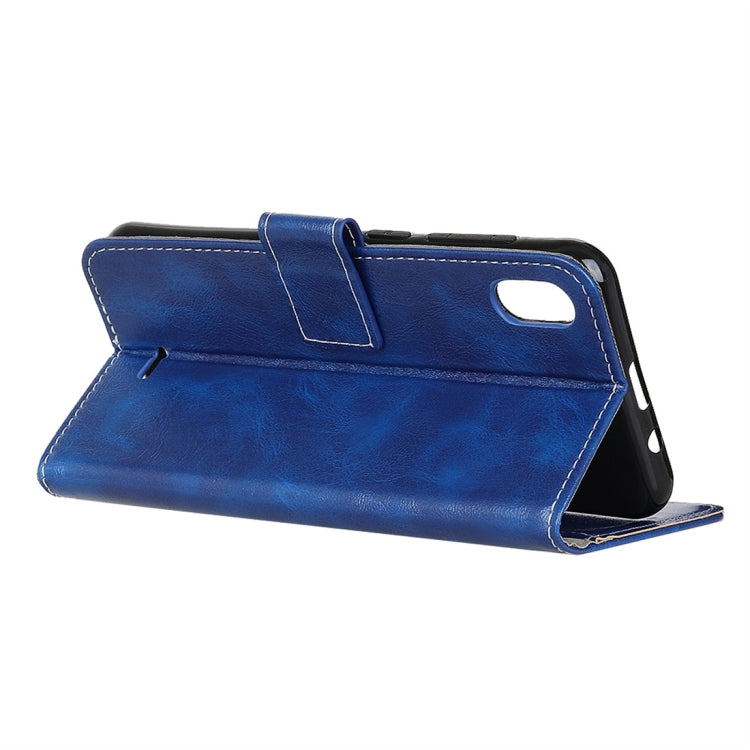 For Wiko Y50 / Sunny 4 Retro Crazy Horse Texture Horizontal Flip Leather Case with Holder & Card Slots & Wallet & Photo Frame