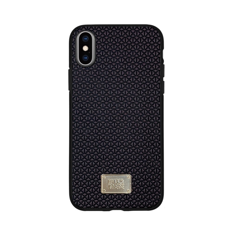 For iPhone X / XS RAIGOR INVERSE PARKER Geometric Texture Pattern Protective Case