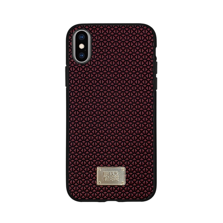 For iPhone X / XS RAIGOR INVERSE PARKER Geometric Texture Pattern Protective Case