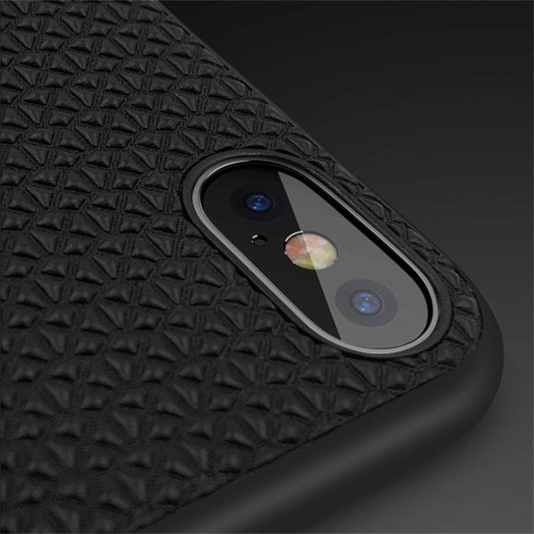 For iPhone X / XS RAIGOR INVERSE PARKER Geometric Texture Pattern Protective Case