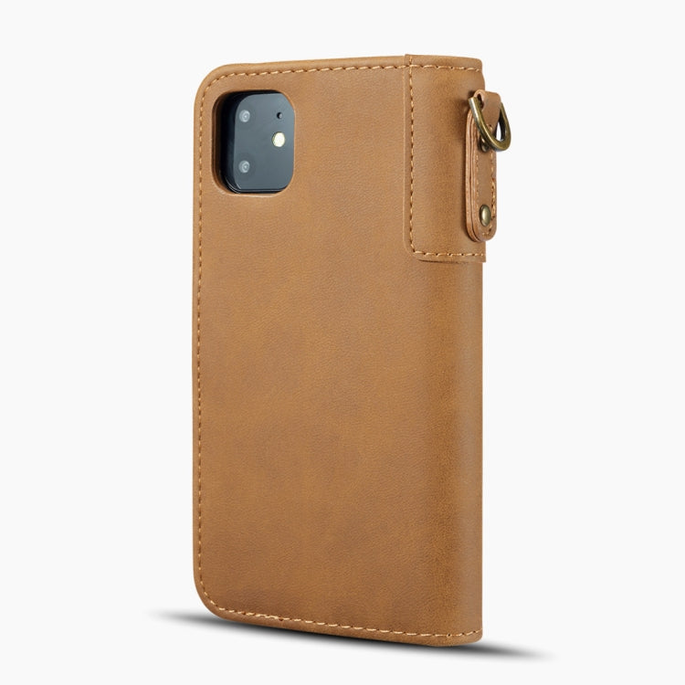 For iPhone 11 Pro Cowhide Texture Horizontal Flip Leather Case, with Holder & Card Slots & Wallet & Lanyard