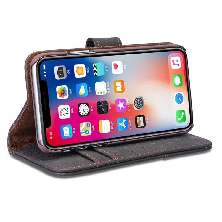 For iPhone 11 Pro Max Cowhide Texture Horizontal Flip Leather Case, with Holder & Card Slots & Wallet & Lanyard