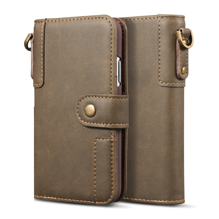 For iPhone 11 Pro Max Cowhide Texture Horizontal Flip Leather Case, with Holder & Card Slots & Wallet & Lanyard