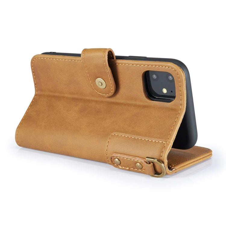 For iPhone 11 Pro Max Cowhide Texture Horizontal Flip Leather Case, with Holder & Card Slots & Wallet & Lanyard